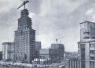 Строительство здания 1951 г. (Щелкните для увеличения)